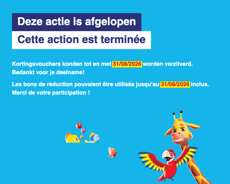 Deze actie is afgelopen – Cette action est terminée